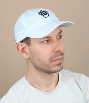 Wrung white cap ’90s logo OG 90 Curve white